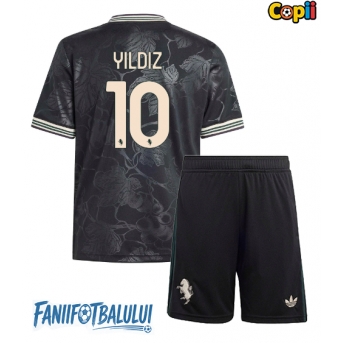 Juventus Kenan Yildiz #10 Echipament de Fotbal Replică 2025-26 Copii Treilea (+ Șorturi)